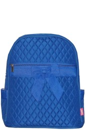 Quilted Backpack-RY2828/ROYAL